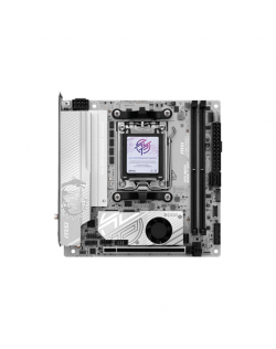 MSI MPG B850I EDGE TI WIFI | Processor family AMD B850 | Processor socket AM5 | DDR5 | Supported hard disk drive interfaces SATA