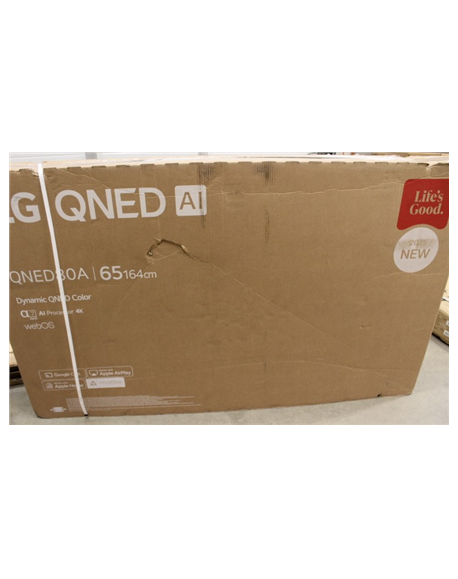 LG 65QNED80A3A | 65 | Smart TV | webOS | UHD | DAMAGED PACKAGING