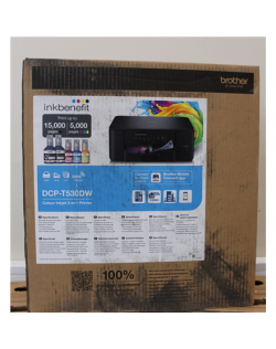 SALE OUT. Brother DCP-T530DW 3-in-1 Wireless Inkjet Printer | Brother DCP-T530DW | Inkjet | Colour | A4 | Wi-Fi | Black | DAMAGE