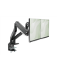 Digitus Desk Mount | DA-90427 | Adjustable Height, Rotate, Tilt, Swivel | 15-35 " | Maximum weight (capacity) 2x15 kg | Black