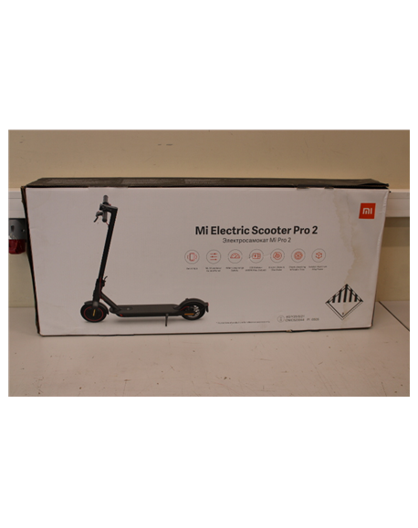 SALE OUT. Xiaomi Mi Electric Scooter Pro 2 (Black) | Xiaomi Mi Electric Scooter Pro 2 | 600 W | 25 km/h | 3 month(s) | Black | U