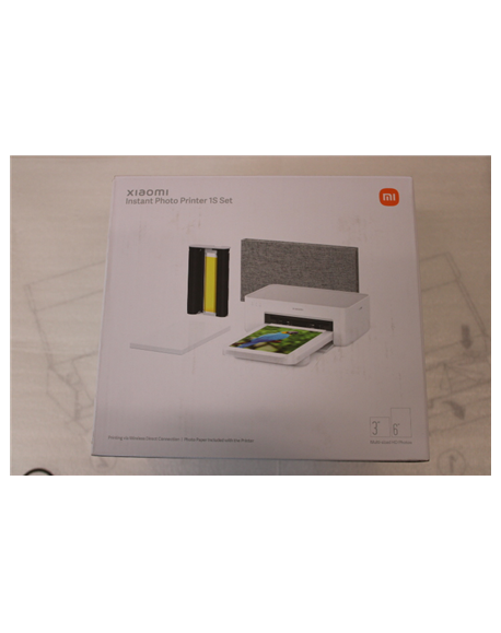Xiaomi Instant Photo Printer 1S Set EU | Colour | Thermal | Photo Printer | Wi-Fi | Maximum ISO A-series paper size Other | Whit