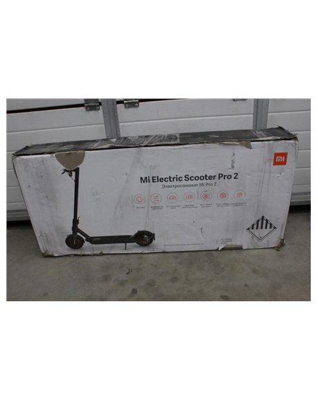 SALE OUT. Xiaomi Mi Electric Scooter Pro 2 (Black) | Xiaomi Mi Electric Scooter Pro 2 | 600 W | 25 km/h | 3 month(s) | Black | D