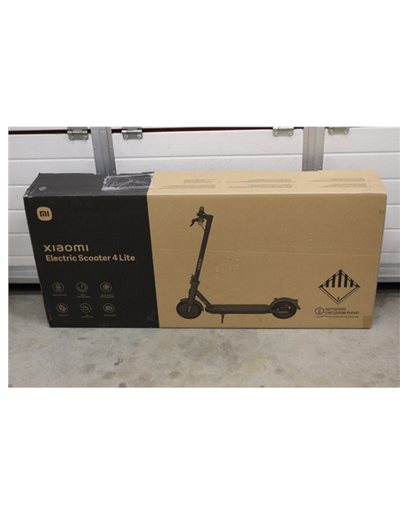 SALE OUT. Xiaomi Electric Scooter 4 Lite EU | Xiaomi Electric Scooter 4 Lite EU | 300 W | 25 km/h | 8.5 " | 6 month(s) | Black |