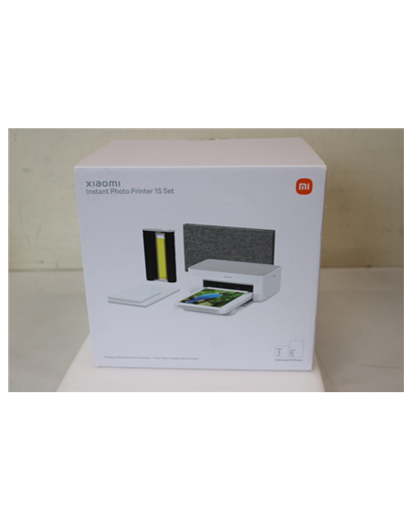 Xiaomi Instant Photo Printer 1S Set EU | Colour | Thermal | Photo Printer | Wi-Fi | Maximum ISO A-series paper size Other | Whit