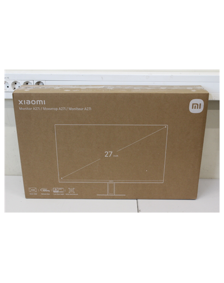 SALE OUT. Xiaomi Monitor A27i 27 " IPS 1920x1080, Black | Xiaomi Monitor | A27i | 27 " | IPS | 16:9 | 100 Hz | 6 ms | 1920 x 108