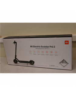 SALE OUT. Xiaomi Mi Electric Scooter Pro 2 (Black) | Xiaomi Mi Electric Scooter Pro 2 | 600 W | 25 km/h | 3 month(s) | Black | U