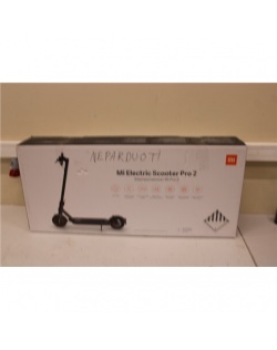 SALE OUT. Xiaomi Mi Electric Scooter Pro 2 (Black) | Xiaomi Mi Electric Scooter Pro 2 | 600 W | 25 km/h | 3 month(s) | Black | U