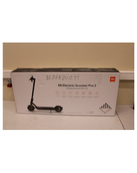 SALE OUT. Xiaomi Mi Electric Scooter Pro 2 (Black) | Xiaomi Mi Electric Scooter Pro 2 | 600 W | 25 km/h | 3 month(s) | Black | U