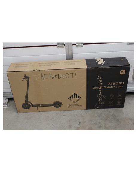 SALE OUT. Xiaomi Electric Scooter 4 Lite EU | Xiaomi Electric Scooter 4 Lite EU | 300 W | 25 km/h | 8.5 " | 3 month(s) | Black |