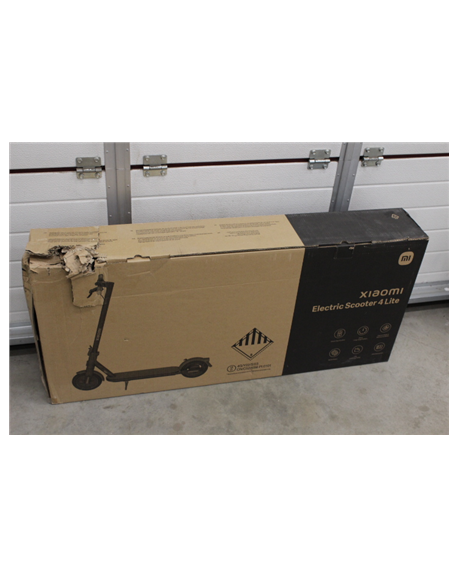 SALE OUT. Xiaomi Electric Scooter 4 Lite EU | Xiaomi Electric Scooter 4 Lite EU | 300 W | 25 km/h | 8.5 " | 3 month(s) | Black |
