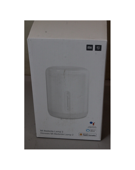 SALE OUT. Xiaomi Mi Bedside Lamp 2 | Xiaomi Bedside Lamp Smart Light RGB MiHome | MUE4093GL | 400 lm | USED, MISSING POWER ADAPT