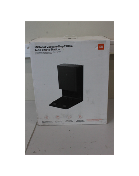 SALE OUT. Xiaomi Mi Robot Vacuum-Mop 2 Ultra Auto-empty station | Xiaomi | Auto-Empty Station | Black | USED