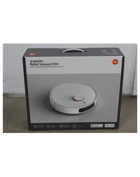 SALE OUT. Xiaomi Robot Vacuum S10+ EU | Xiaomi Robot Vacuum | S10+ EU | Wet&Dry | 5200 mAh | Dust capacity 0.45 L | 4000 Pa | Wh