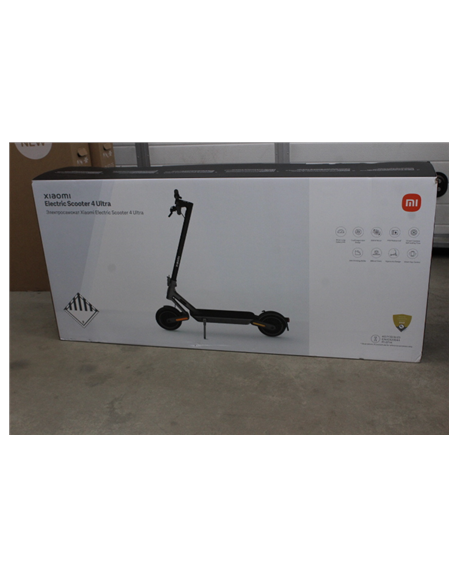 SALE OUT. Xiaomi Electric Scooter 4 Ultra EU | Xiaomi Electric Scooter 4 Ultra EU | 500 W | 25 km/h | 10 " | 24 month(s) | USED,