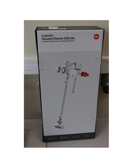 SALE OUT. Xiaomi Vacuum Cleaner G20 Lite EU, White | Xiaomi Vacuum Cleaner | G20 Lite EU | Cordless | 215 W | 22.2 V | White | W