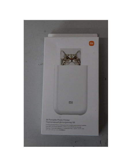 Xiaomi Mi Portable Photo Printer | Colour | ZINK Zero-Ink | Photo Printer | White | USED