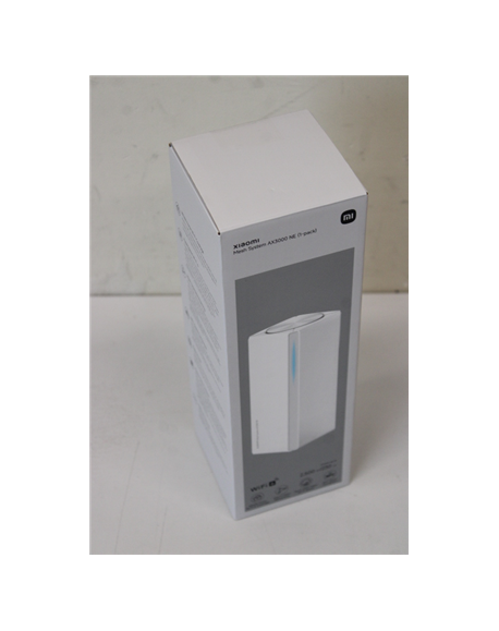 SALE OUT. Xiaomi Mesh System AX3000 NE(1 pack) EU | Xiaomi Mesh System | AX3000 NE (1-pack) | 802.11ax | 10/100/1000 Mbit/s | Et