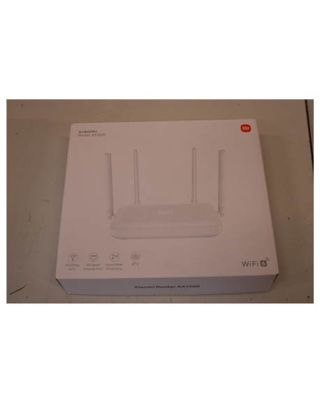 SALE OUT. Xiaomi Router AX1500 EU | Xiaomi DEMO, MISSING POWER ADAPTER