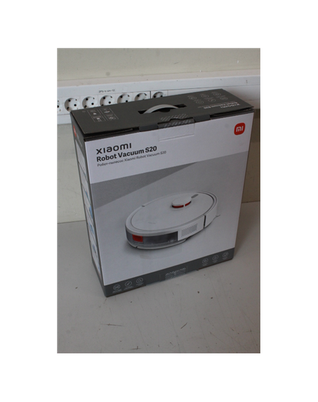 SALE OUT. Xiaomi Robot Vacuum S20 (White) EU | Xiaomi DEMO, SMALL PEN MARK ON FRONT SIDE OF ROBOT CORPUS