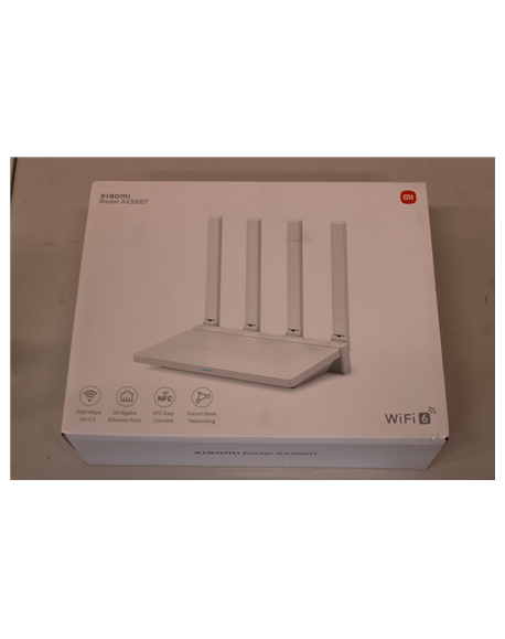 SALE OUT. Xiaomi Router AX3000T EU | Xiaomi 6 month(s) | DEMO