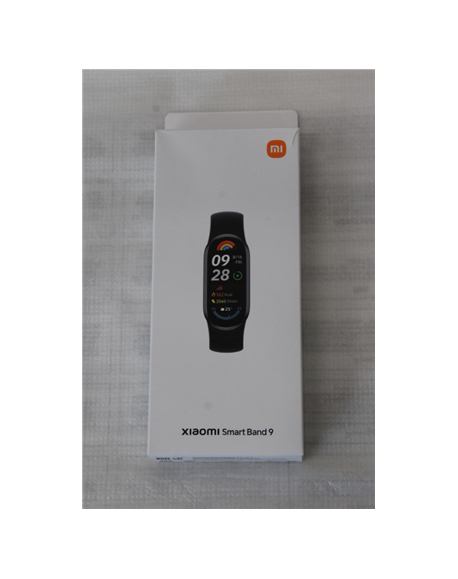 SALE OUT. Xiaomi Smart Band 9, Midnight Black | Xiaomi DEMO, MISSING CHARGER AND MANUALS