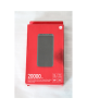 SALE OUT. Redmi 20000mAh 18W Fast Charge Power Bank | Xiaomi Redmi Fast Charge Power Bank | 20000 mAh | Black | USED, MISSING USB CABLE