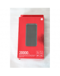 SALE OUT. Redmi 20000mAh 18W Fast Charge Power Bank | Xiaomi Redmi Fast Charge Power Bank | 20000 mAh | Black | USED, MISSING USB CABLE
