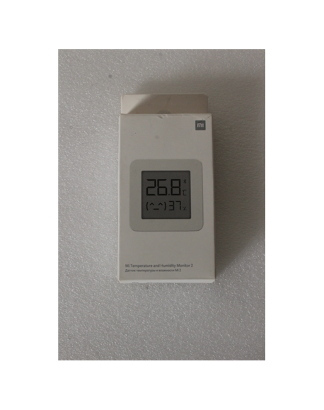 SALE OUT. Xiaomi Mi Temperature and Humidity Monitor 2 | Xiaomi Mi Home | Temperature and Humidity Monitor 2 | White | USED, DIR