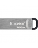 Kingston USB Flash Drive DataTraveler Kyson 128 GB, USB 3.2 Gen 1, Black/Grey