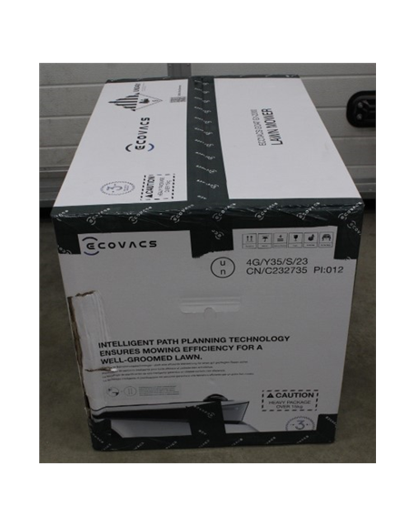 SALE OUT. Ecovacs GOAT G1-2000 Lawn Mower, Robot, Up to 2000m², Wire-Free Boundary, Cutting width 220 mm, Adjustable cutting hei