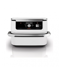 Ninja AF500EUWH Double Hot Air Fryer White | NINJA