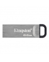 Kingston USB Flash Drive DataTraveler Kyson 64 GB, USB 3.2 Gen 1, Black/Grey