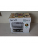SALE OUT. Gorenje FDK500DE Food Dryer, 380W, 5 drying plates, Stainless steel | Gorenje Food Dryer | FDK500DE | Power 380 W | Number of trays 5 | Temperature control | Integrated timer | Stainless steel | DAMAGED PACKAGING