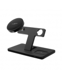 Fixed | MagPowerstation 3-in-1 wireless charging stand with MagSafe mount support | FIXMPOS-BK