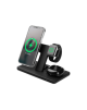 Fixed | MagPowerstation 3-in-1 wireless charging stand with MagSafe mount support | FIXMPOS-BK