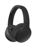 Panasonic Deep Bass Wireless Headphones RB-M500BE-K Over-ear, Microphone, Bass Reactor Detachable cable, Black
