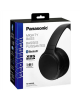Panasonic Deep Bass Wireless Headphones RB-M500BE-K Over-ear, Microphone, Bass Reactor Detachable cable, Black