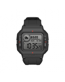 Amazfit Neo Smart watch, STN, Heart rate monitor, Activity monitoring 24/7, Waterproof, Bluetooth, Black