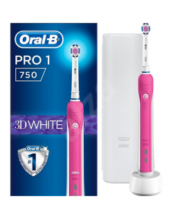 pro 1 750 white crossaction electric toothbrush