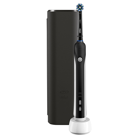 pro 1 750 white crossaction electric toothbrush