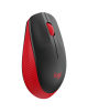 Logitech Full size Mouse M190 Wireless, Red, USB