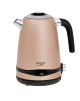 Adler Kettle AD 1295 Electric, 2200 W, 1.7 L, Stainless steel, 360° rotational base, Golden