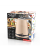 Adler Kettle AD 1295 Electric, 2200 W, 1.7 L, Stainless steel, 360° rotational base, Golden