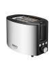 Camry Toaster CR 3215 Power 1000 W, Number of slots 2, Housing material Stainless steel, Black/Stainless steel