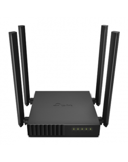 TP-LINK Dual Band Router Archer C54 802.11ac, 300+867 Mbit/s, 10/100 Mbit/s, Ethernet LAN (RJ-45) ports 4, MU-MiMO Yes, Antenna 