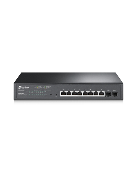 TP-LINK JetStream 10-Port Gigabit Smart PoE Switch TL-SG2210MP Web Managed, Rack Mountable, SFP ports quantity 2, Power supply t