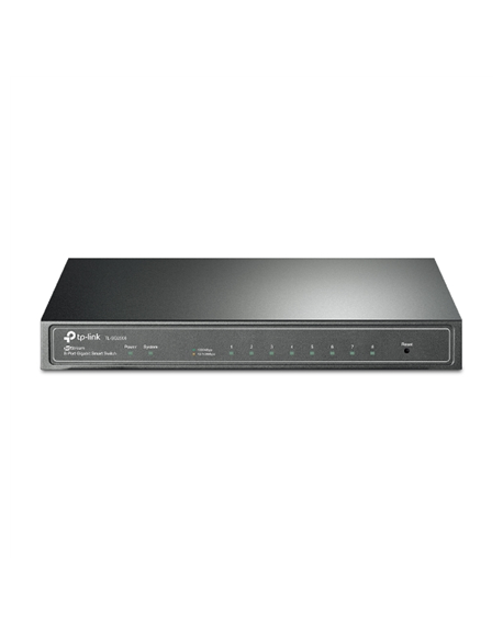 TP-LINK JetStream 8-Port Gigabit Smart Switch TL-SG2008P Web Managed, Desktop, Power supply type External