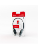 Gembird MHP-123 Stereo headphones with volume control 3.5 mm, Black,