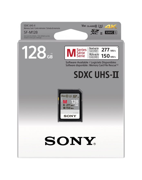 Sony Tough Memory Card UHS-II 128 GB, micro SDXC, Flash memory class 10